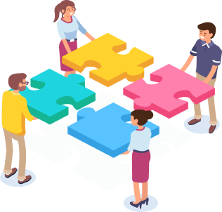samenwerken puzzle
