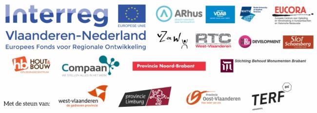 Logo's Zuid-Nederlandse en Vlaamse partners Revivak