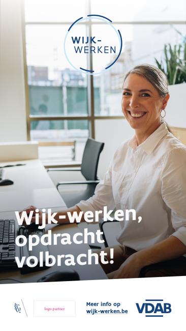 Vrouw aan bureau - Wijk-werken, opdracht volbracht_1080x1920
