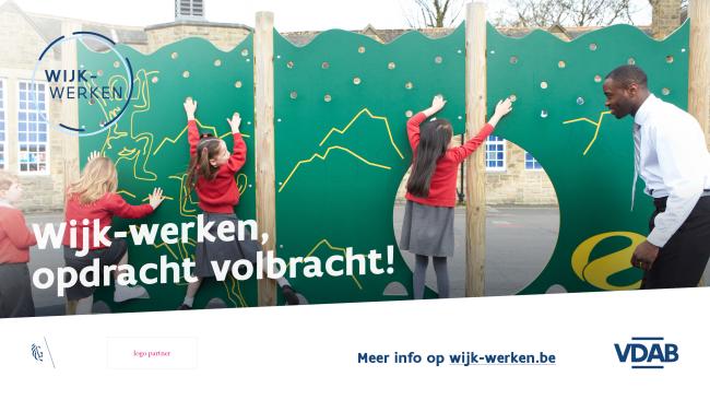 Begeleider spelende kinderen - Wijk-werken, opdracht volbracht_1920x1080