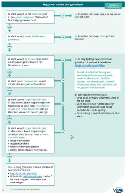 Communicatiewijzer - Mag je andere talen gebruiken?